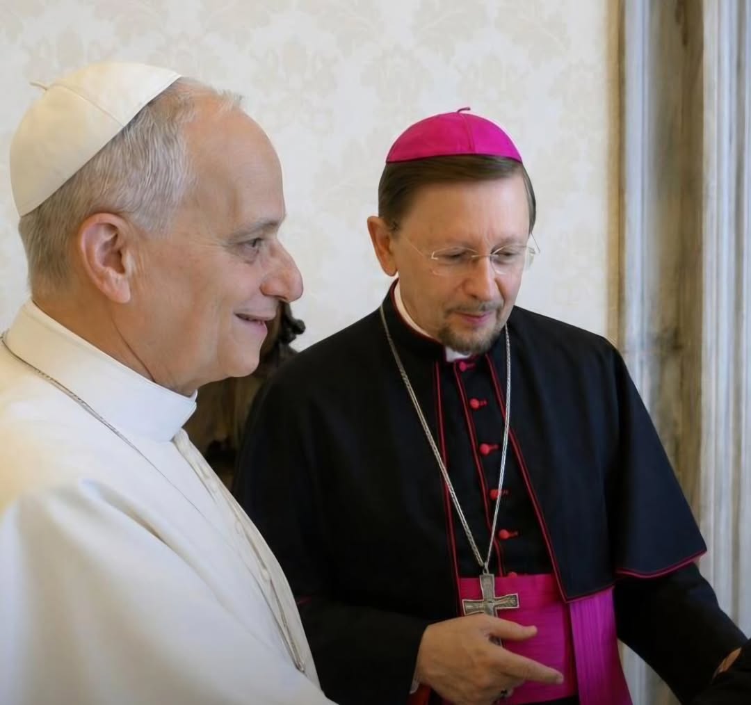 Dom Luís Pepeu é recebido pelo Papa Leão XIV no Vaticano